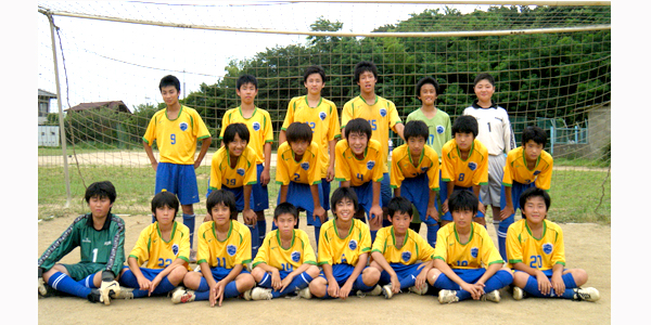 阿蘇中学校サッカー部写真